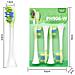 Testine Di Ricambio Per Spazzolino Elettrico Sonico - Confezione Da 8, Compatibili Con Philips Sonicare Hx369 Series Green - Foto miniatura 2