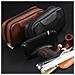 Custodia Portatile In Pelle Per Pipe - Contiene 2 Pipe E Accessori Black - Foto miniatura 2