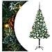 Albero di Natale artificiale Verde 180 cm PVC e Acciaio - Foto miniatura 1