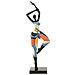 Scultura Donnina Dance Rubic B In Resina Multicolore - Foto miniatura 1