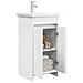 Mobile da bagno con lavabo Bianco 42 x 40 x 84,5 cm - Foto miniatura 2