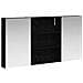 Set di Armadi da Bagno con lo scaffale 3 pcs 100 x 10,5 x 50 cm - Foto miniatura 1