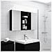 Set di Armadi da Bagno con lo scaffale 3 pcs 100 x 10,5 x 50 cm - Foto miniatura 4
