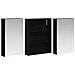 Set di Armadi da Bagno con lo scaffale 3 pcs 100 x 10,5 x 50 cm - Foto miniatura 5