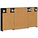 Set di Armadi da Bagno con lo scaffale 3 pcs 100 x 10,5 x 50 cm - Foto miniatura 9