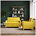 Set di Divani con Storage 2 pcs Giallo Chiaro Poliestere - Foto miniatura 2
