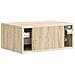 Armadio da Notte con cassetto Rovere Sonoma 49 x 34,5 x 20 cm - Foto miniatura 6