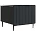 Tavolino da salotto Nero 49 x 50 x 42 cm Legno ingegnerizzato - Foto miniatura 1