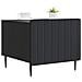 Tavolino da salotto Nero 49 x 50 x 42 cm Legno ingegnerizzato - Foto miniatura 2