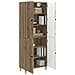 Set di armadi 2 pcs 66 x 34,5 x 90 cm Legno ingegnerizzato - Foto miniatura 2