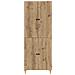 Set di armadi 2 pcs 66 x 34,5 x 90 cm Legno ingegnerizzato - Foto miniatura 4