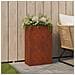 Vaso da giardino Ruggine 50 x 20 x 75 cm Acciaio Corten - Foto miniatura 2