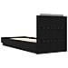 Struttura letto con testata Rovere Nero 80 x 200 cm - Foto miniatura 9