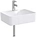 Set di mobili per il bagno Bianco Lucido Legno ingegnerizzato - Foto miniatura 4