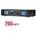Amplificatore Pa 2 X 350 W Con Equalizzatore A 3 Bande Integrato Led Blu - Skytec Spl700 - Foto miniatura 1