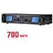 Amplificatore Pa 2 X 350 W Con Equalizzatore A 3 Bande Integrato Led Blu - Skytec Spl700 - Foto miniatura 5