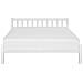 Letto A Doghe In Legno Colore Bianco 180 X 200 Cm Florac - Foto miniatura 2