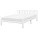 Letto A Doghe In Legno Colore Bianco 180 X 200 Cm Florac - Foto miniatura 26