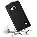 Custodia Compatibile Con Nokia Lumia 550 In Nero Di Notte - Coperchio Protettivo In Design Flip Con Chiusura Magnetica - Foto miniatura 2
