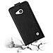 Custodia Compatibile Con Nokia Lumia 550 In Nero Di Notte - Coperchio Protettivo In Design Flip Con Chiusura Magnetica - Foto miniatura 7