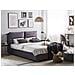 Letto In Tessuto Grigio Con Contenitore 160 X 200 Cm Batilly - Foto miniatura 2