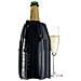 Refrigeratore Per Champagne Vacu Vin Nero, Con Gel Nero - Foto miniatura 1