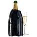 Refrigeratore Per Champagne Vacu Vin Nero, Con Gel Nero - Foto miniatura 3