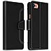 Custodia Iphone Se 2020 / 6 / 6s / 7 / 8 A Portafoglio Funzione Supporto - Nero - Foto miniatura 1