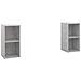 Mobili TV 2 pz Grigio Cemento 72x35x36,5cm in Legno Multistrato - Foto miniatura 1