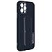 Cover Per Iphone 12 Pro Cavalletto Pieghevole Magnetico Blu Notte - Foto miniatura 2