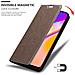 Custodia Compatibile Con Oppo A94 5g In Bruno Caffè - Coperchio Protettiva Con Chiusura Magnetica, Funzione Stand E Tasca Per Le Carte - Foto miniatura 6