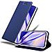 Custodia Compatibile Con Samsung Galaxy A90 5g In Classy Blu Scuro - Coperchio Protettiva Con Chiusura Magnetica, Funzione Stand E Tasca Per Le Carte - Foto miniatura 1