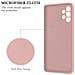 Cadorabo Custodia Compatibile Con Samsung Galaxy A32 4g In Liquid Rosa - Coperchio Protettivo In Silicone Tpu Flessibile Con Anello - Foto miniatura 5
