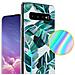 Custodia Compatibile Con Samsung Galaxy S10 4g Con Foglie Di Banana - Coperchio Protettivo In Silicone Tpu Con Motivo Floreale - Foto miniatura 3