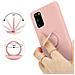 Custodia Compatibile Con Samsung Galaxy S20 Fe In Liquid Rosa - Coperchio Protettivo In Silicone Tpu Flessibile Con Anello - Foto miniatura 6