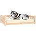 Cuccia Per Cani 105,5x75,5x28 Cm In Legno Massello Di Pino - Foto miniatura 2