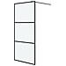 Parete Doccia Walk In 90x195 Cm Vetro Smerigliato Esg - Foto miniatura 2
