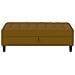 Presley Pouf Con Contenitore In Lino Curry - Foto miniatura 5