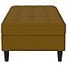 Presley Pouf Con Contenitore In Lino Curry - Foto miniatura 6