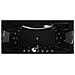 Vasca Idromassaggio Angolare Con Led Hawes 170 X 80 Cm Nero - Foto miniatura 2