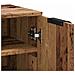 Scarpiera Legno Antico 29,5x35x100,5 Cm In Truciolato - Foto miniatura 4