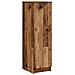Scarpiera Legno Antico 29,5x35x100,5 Cm In Truciolato - Foto miniatura 1