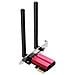 MA86XE V2 PCIe Adattatore AXE5400Mbps Wi Fi 6E Bluetooth 5.3, Chipset Intel 6E, WPA3, MU MIMO, OFDMA, Scheda WiFi PC Fisso, Velocità Tri Band, Supporta Windows 10, 11 - Foto miniatura 2