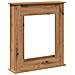 Cornice per Camino Rovere Artigianale 75x20x87,5 cm Truciolato - Foto miniatura 1