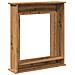 Cornice per Camino Rovere Artigianale 75x20x87,5 cm Truciolato - Foto miniatura 6
