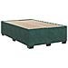 Giroletto a Molle con Materasso Verde Scuro 120x190 cm Velluto - Foto miniatura 8