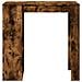Tavolo Bar con Rastrelliera Rovere 102x50x103,5 cm Multistrato - Foto miniatura 4
