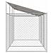 Gabbia per cani Argento 600 x 200 x 256 cm Acciaio zincato - Foto miniatura 4