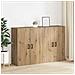 Armadi da Muro 2 pcs rovere artigianale 69.5 x 34 x 90 cm - Foto miniatura 4