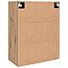 Armadi da Muro 2 pcs rovere artigianale 69.5 x 34 x 90 cm - Foto miniatura 9